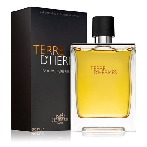 hermes terre 200ml parfum|Hermes terre d'hermes for men.